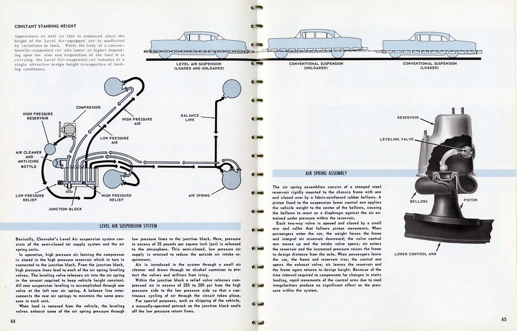 1958 Chevrolet Engineering Features Booklet Page 58